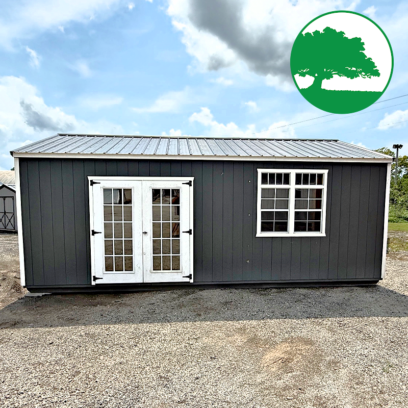 PRE-OWNED 14' x 24' Painted "Utility / Cabin"