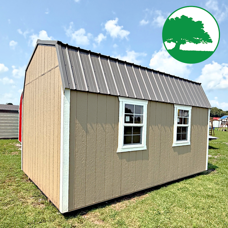 PRE-OWNED 10' x 16' Painted "Lofted Barn"