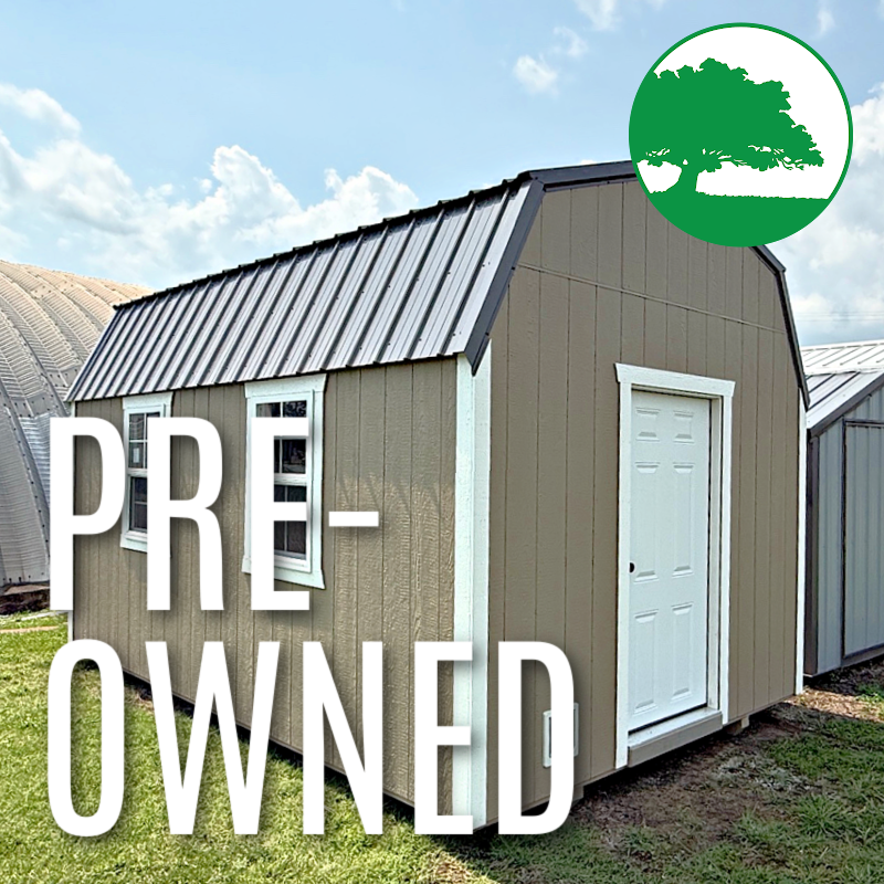 PRE-OWNED 10′ x 16′ Painted “Lofted Barn”