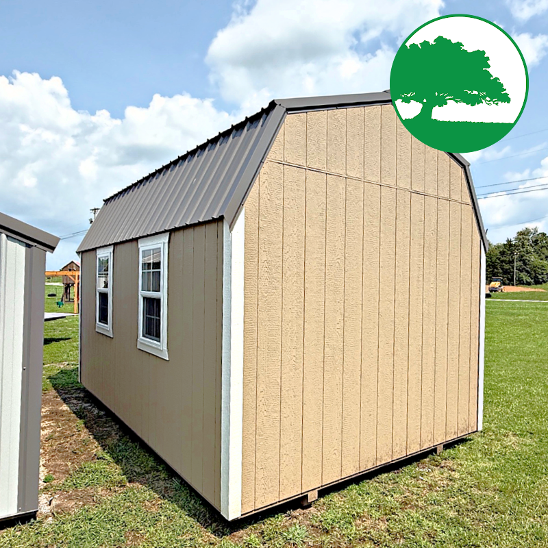 PRE-OWNED 10' x 16' Painted "Lofted Barn"