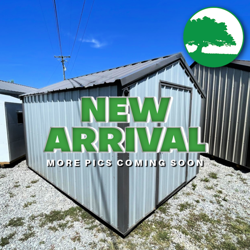 PRE-OWNED 9’ x 12’ Metal “Economy / Utility”