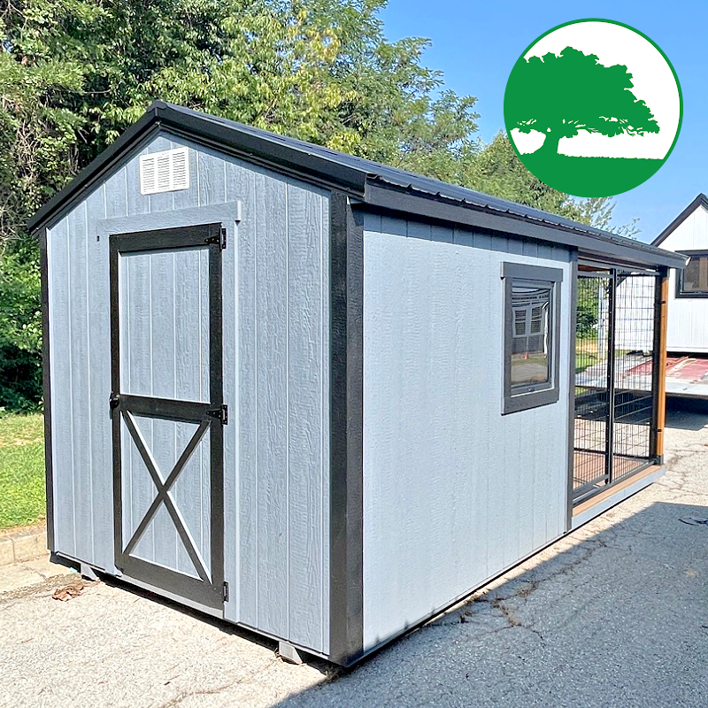 8' x 16' Painted "Dog Kennel"
