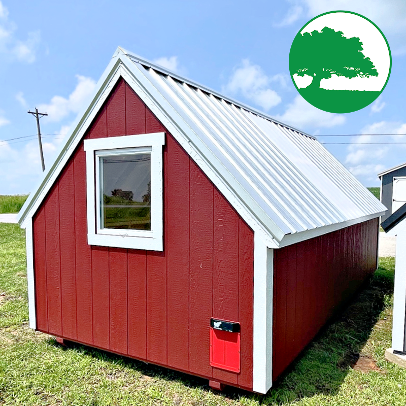 *SOLD*8' x 16' Painted "Chicken Coop"