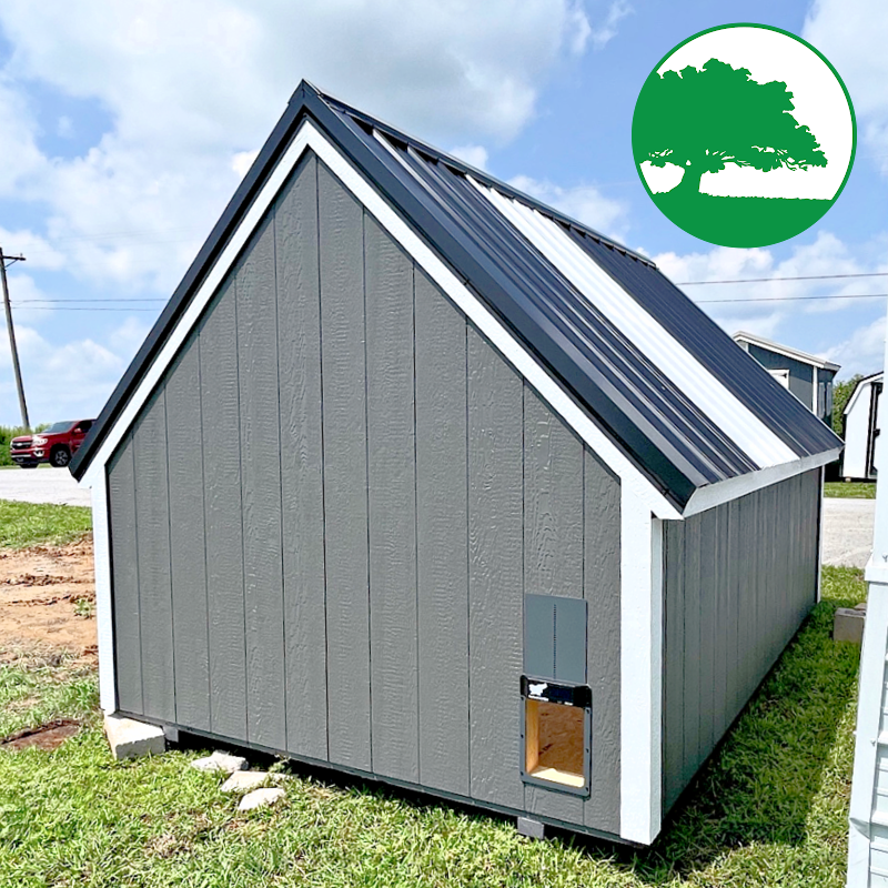 *SOLD*8' x 12' Painted "Chicken Coop"