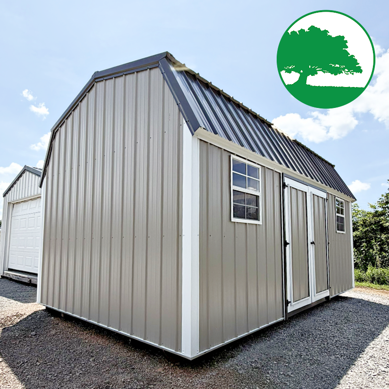 12' x 18' Metal "Side Loft Barn"