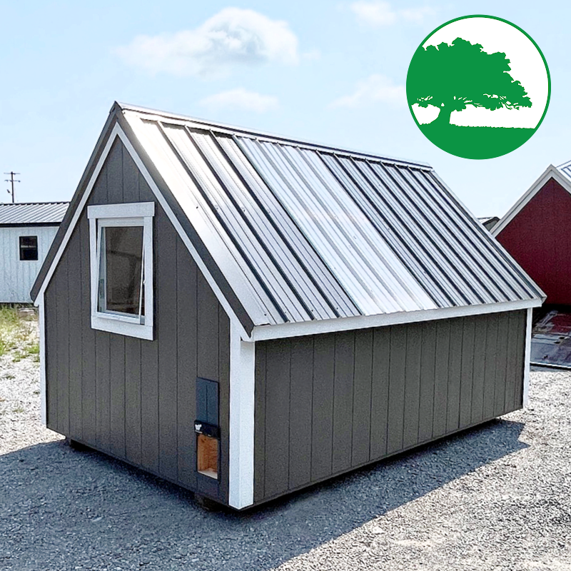 *SOLD*8' x 12' Painted "Chicken Coop"