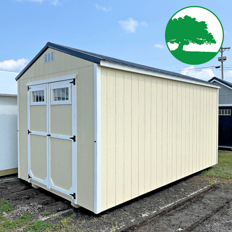 PRE-OWNED 10' x 16' Painted "Utility"