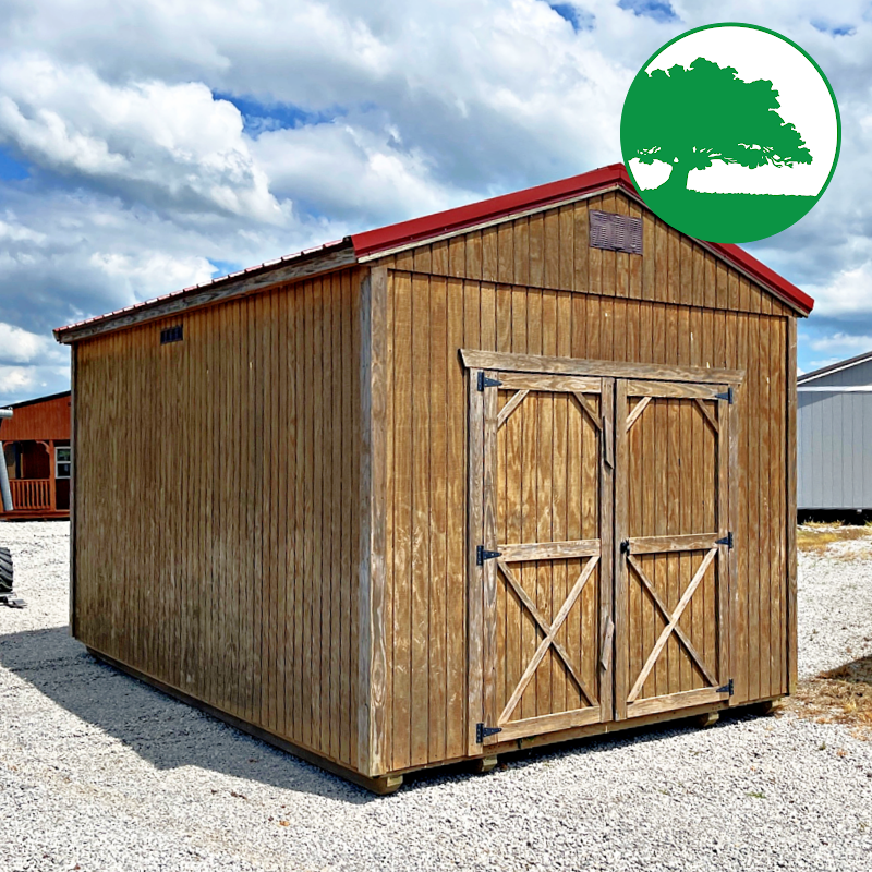 *SOLD*PRE-OWNED 10' x 16' Treated "Utility"