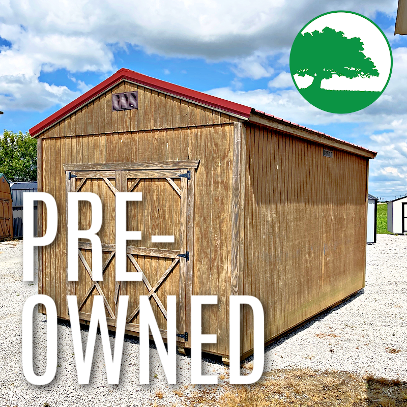 PRE-OWNED 10′ x 16′ Treated “Utility”