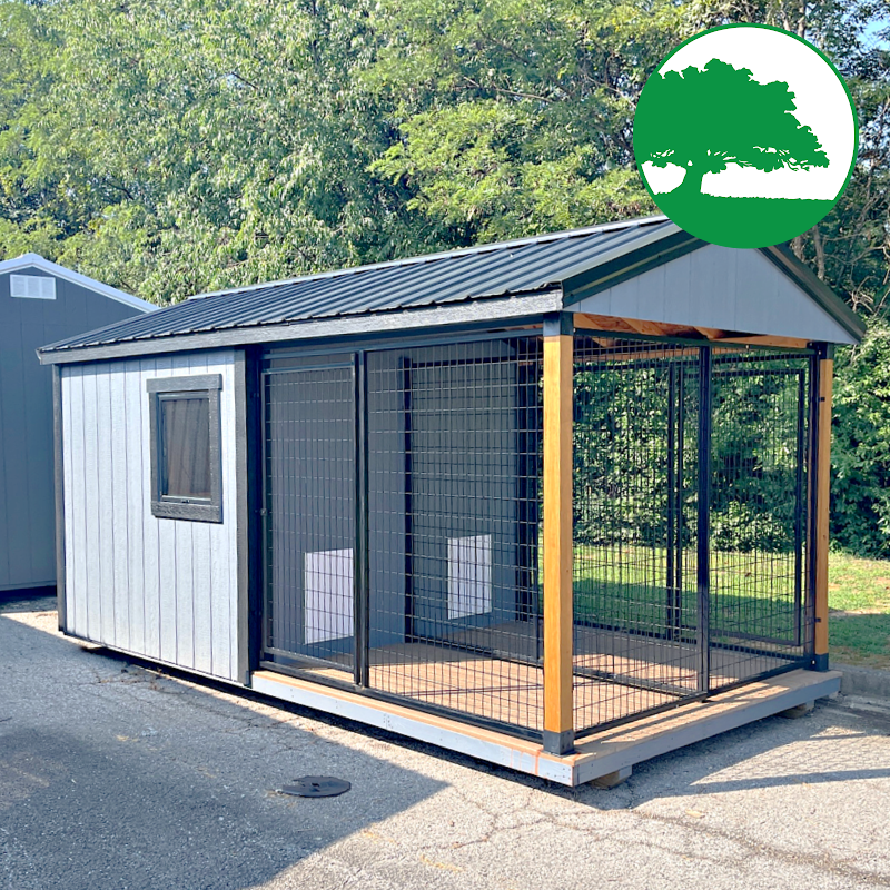 8′ x 16′ Painted “Dog Kennel”
