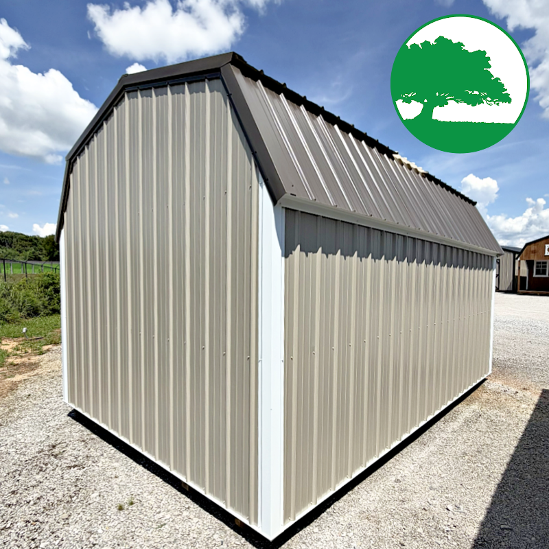 12' x 18' Metal "Side Loft Barn"