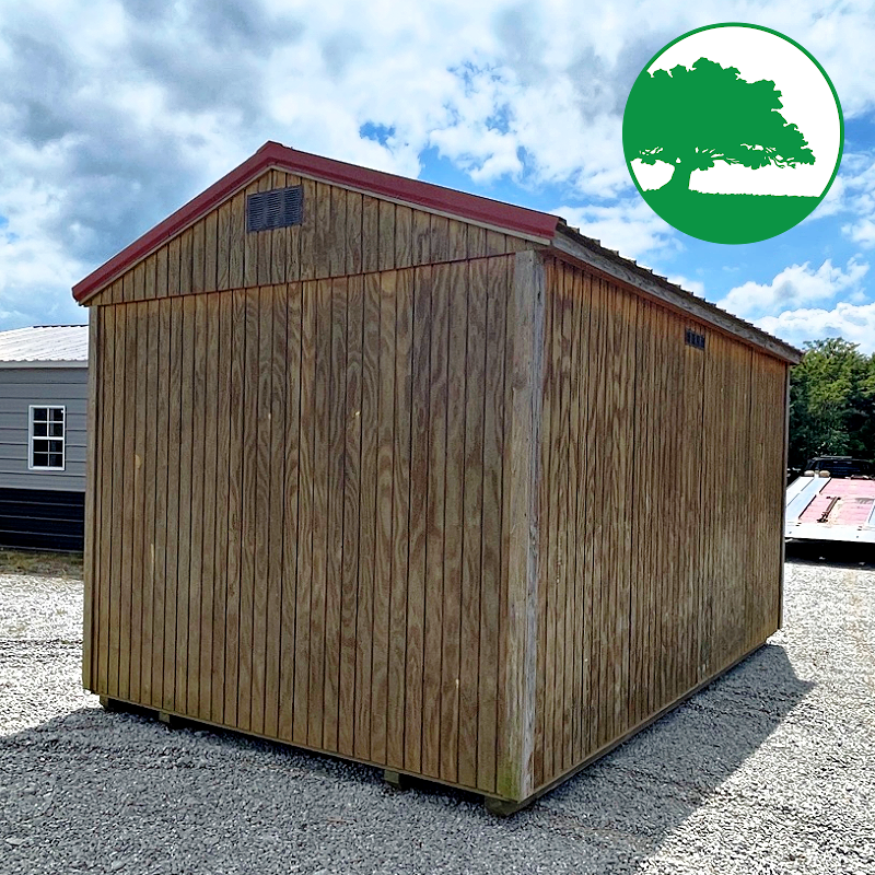 *SOLD*PRE-OWNED 10' x 16' Treated "Utility"