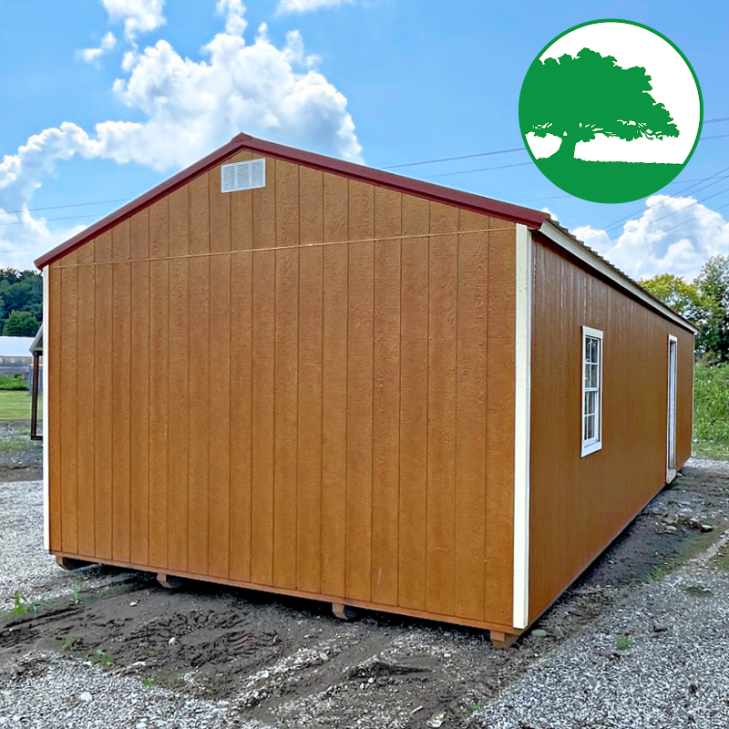 *SOLD*PRE-OWNED 14' x 36' Painted "Utility / Cabin"
