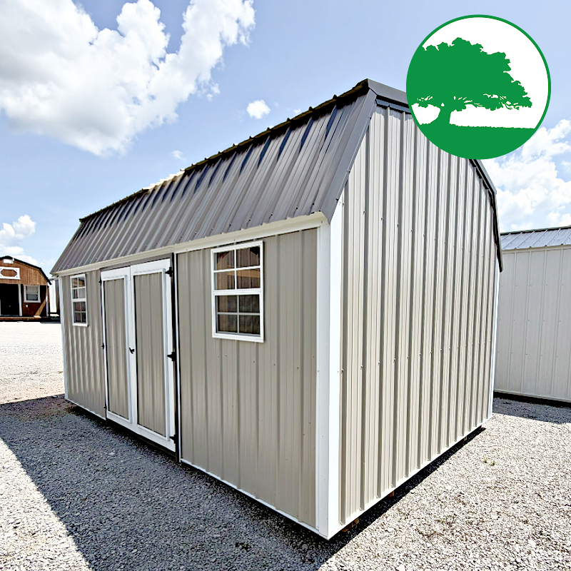 12′ x 18′ Metal “Side Loft Barn”