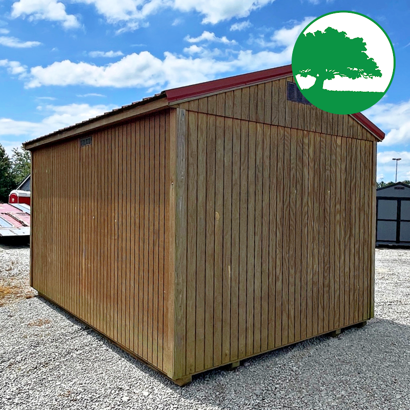 *SOLD*PRE-OWNED 10' x 16' Treated "Utility"