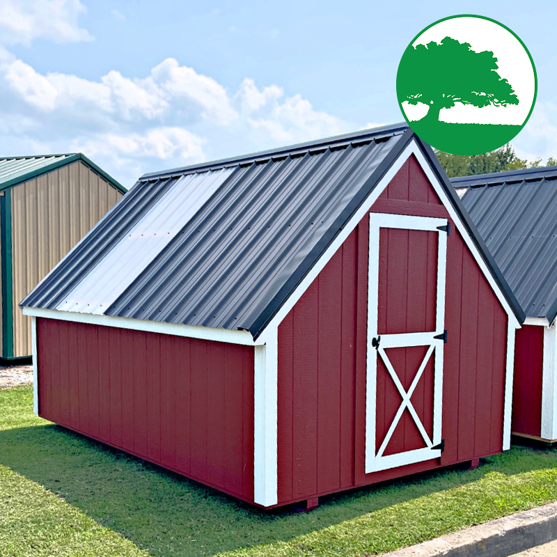 8' x 12' Painted "Chicken Coop"