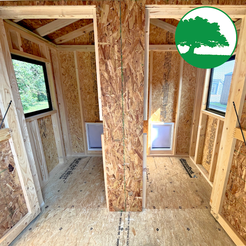 8' x 16' Painted "Dog Kennel"
