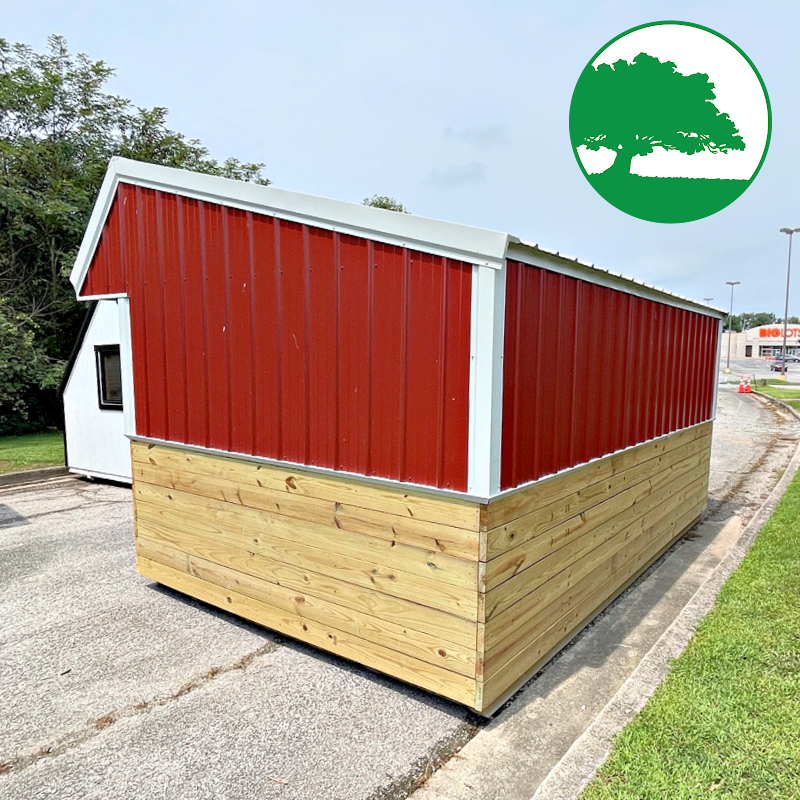 10' x 16' Metal "Animal Shelter"