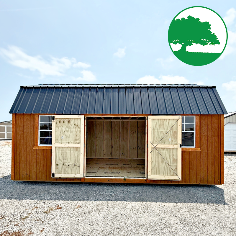 *SOLD*10' x 20' Treated "Side Loft Barn"