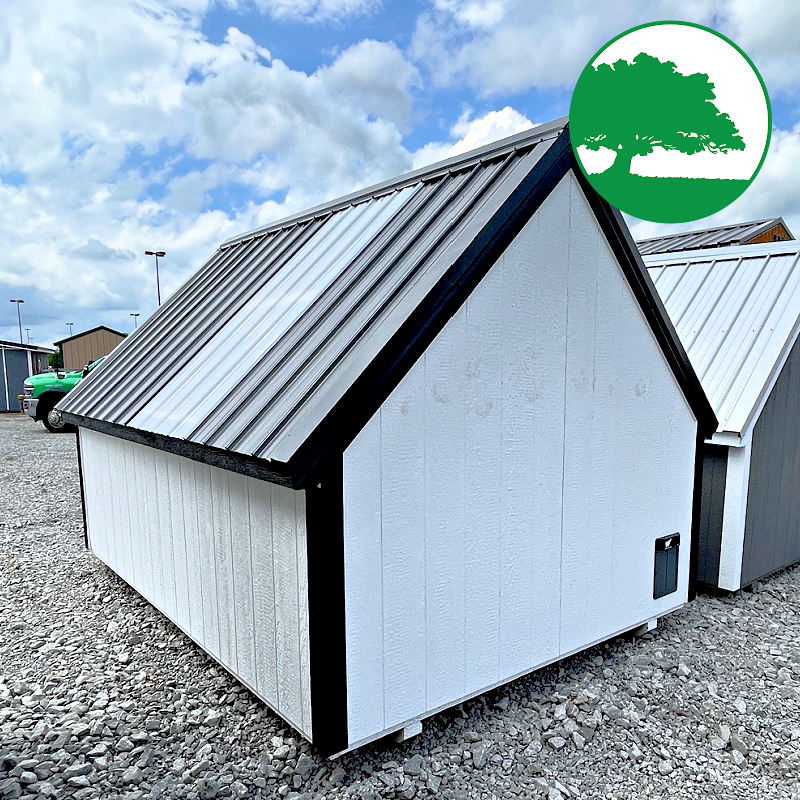 *SOLD*8' x 12' Painted "Chicken Coop"