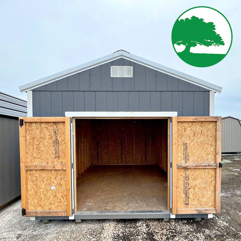 PRE-OWNED 12' x 16' Painted "Utility"