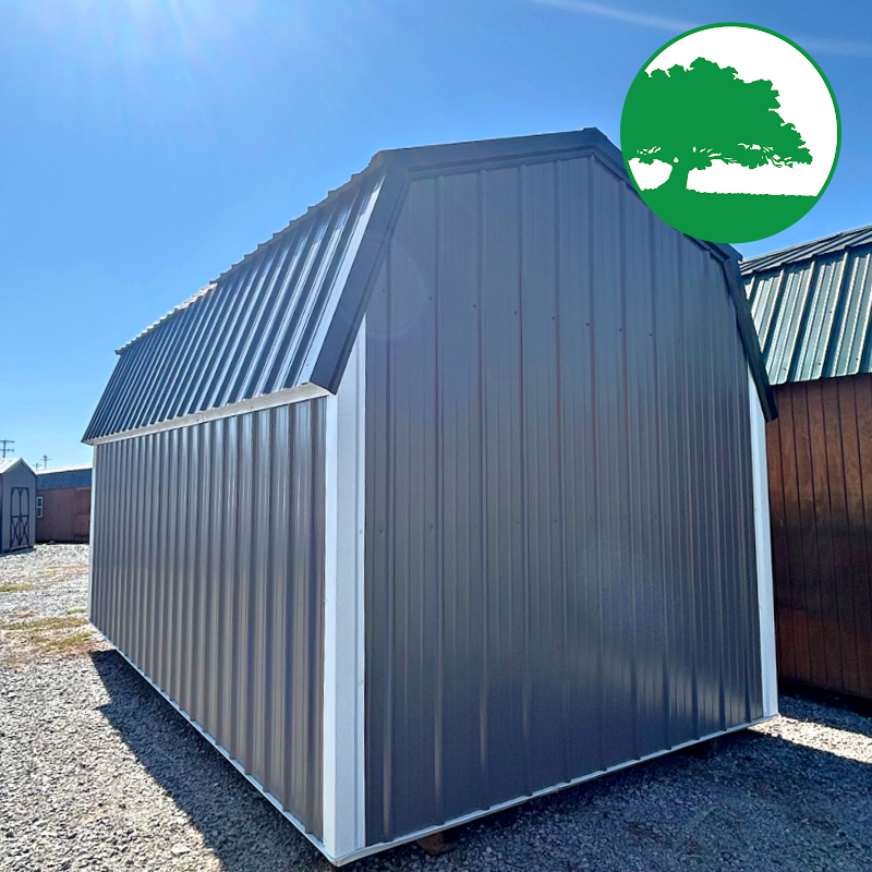 9' x 18' Metal "Lofted Barn"