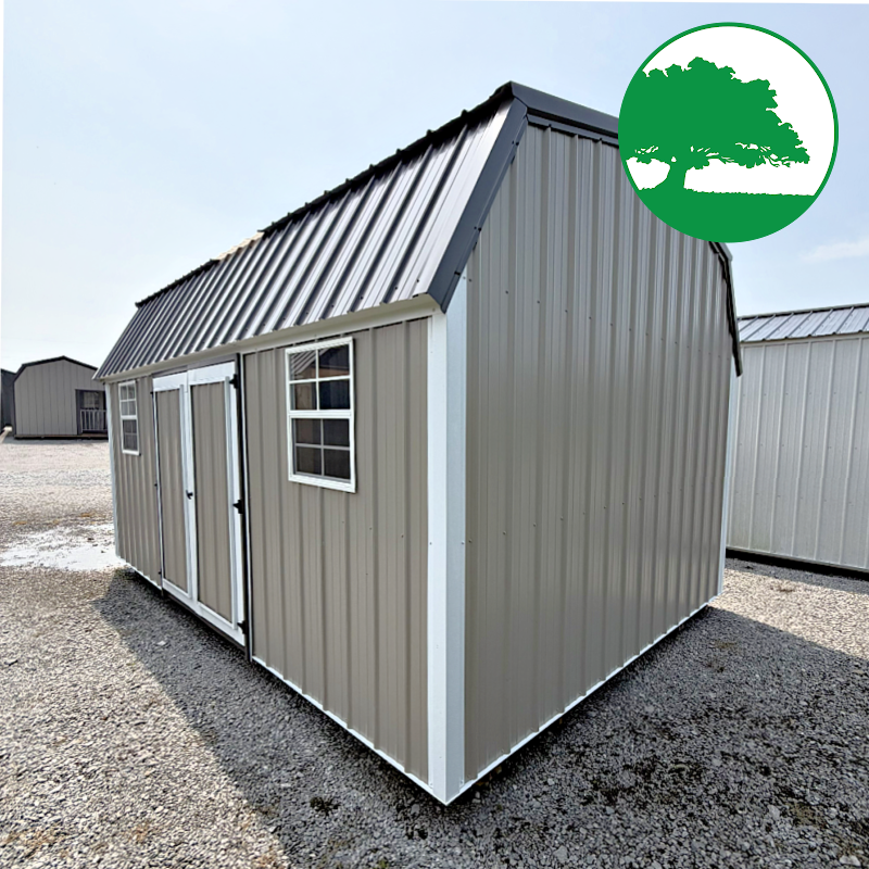 12′ x 18′ Metal “Side Loft Barn”