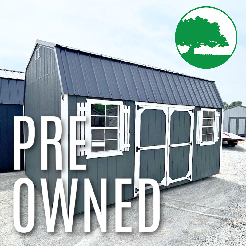 PRE-OWNED 10′ x 16′ Painted “Side Lofted Barn”
