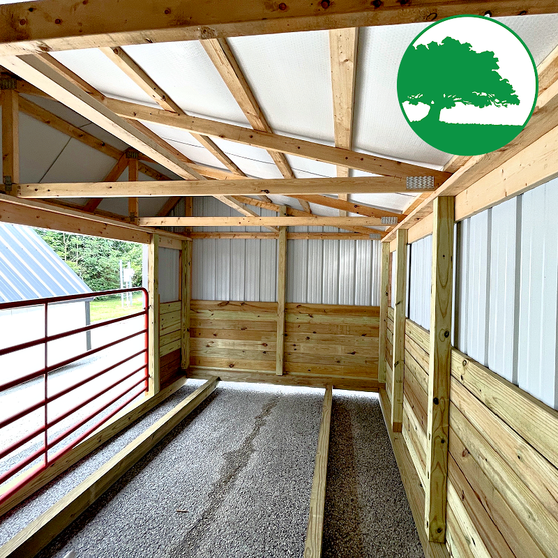 10' x 16' Metal "Animal Shelter"