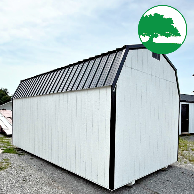 10' x 20' Painted "Side Loft Barn"