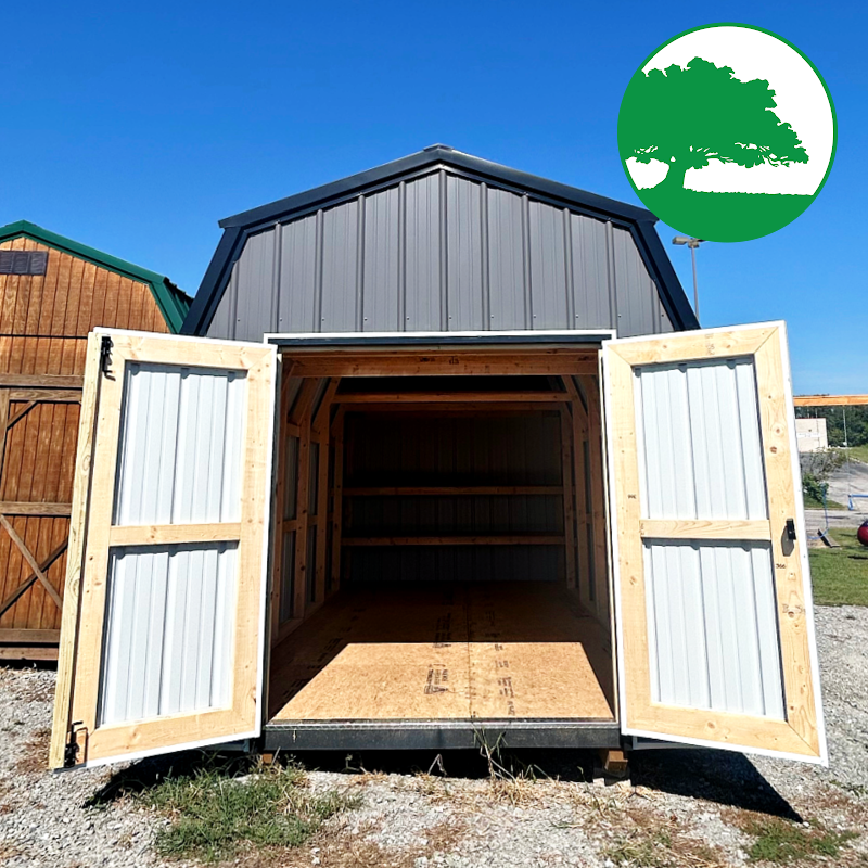 9' x 18' Metal "Lofted Barn"