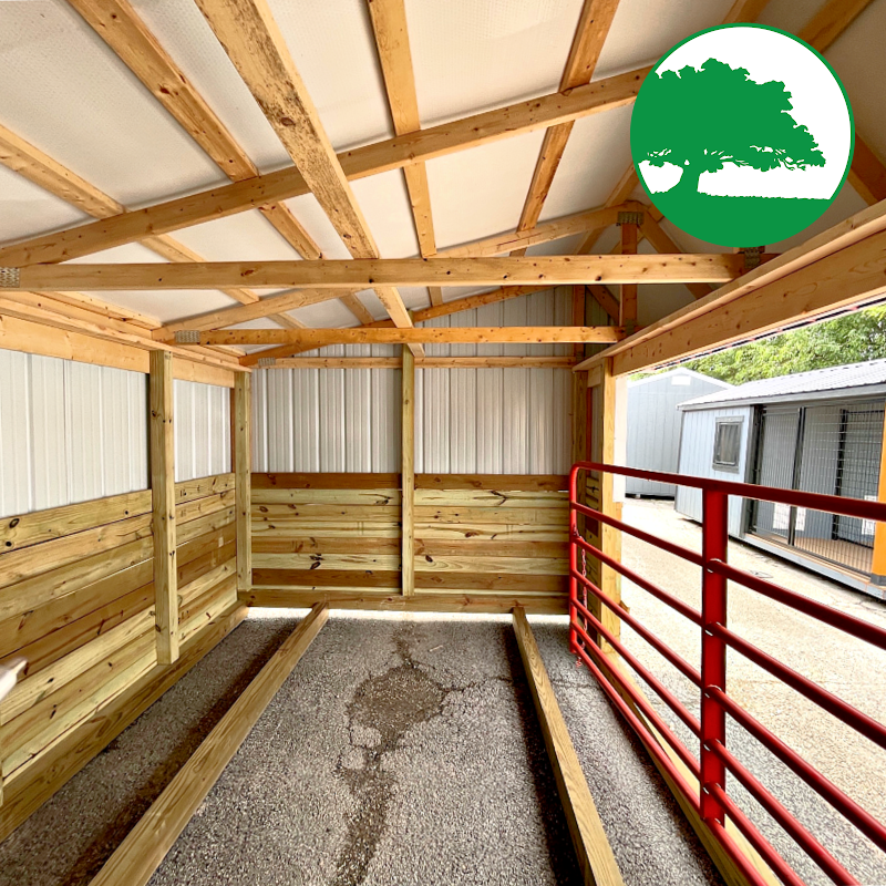 10' x 16' Metal "Animal Shelter"