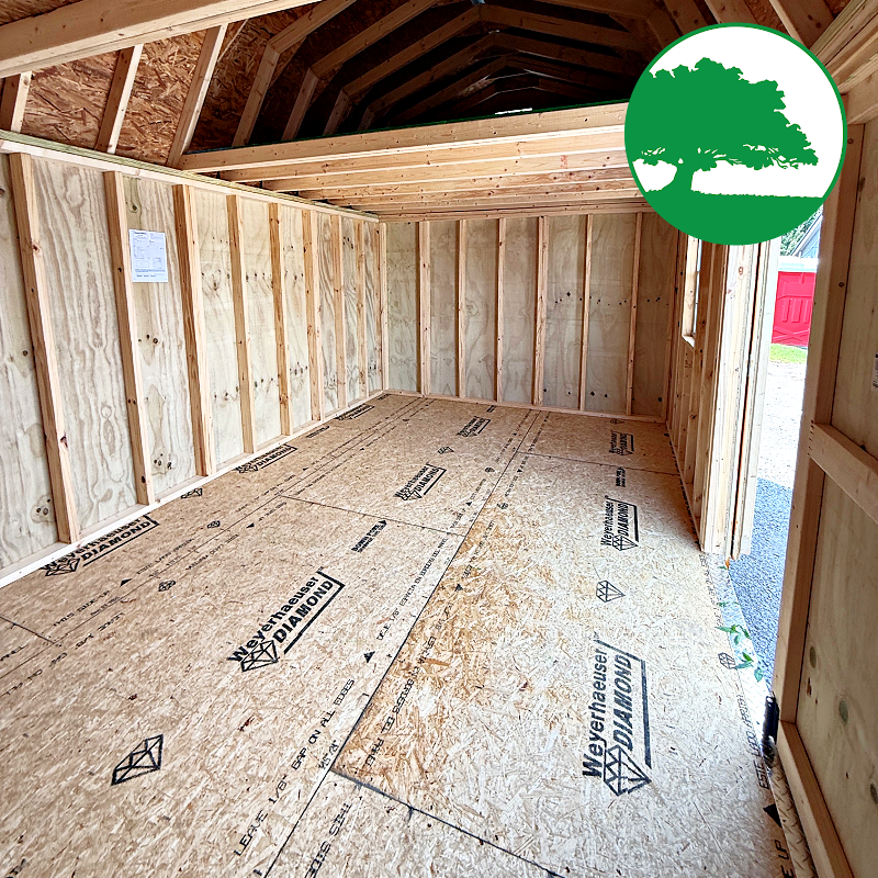 *SOLD*10' x 20' Treated "Side Loft Barn"