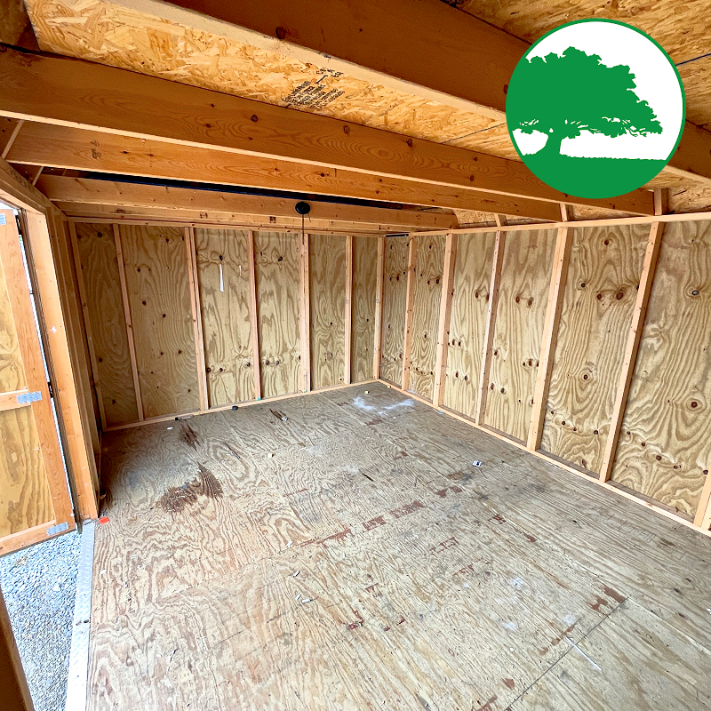 PRE-OWNED 12' x 16' Treated "Lofted Barn"