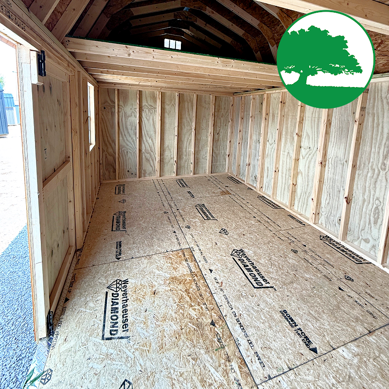 *SOLD*10' x 20' Treated "Side Loft Barn"