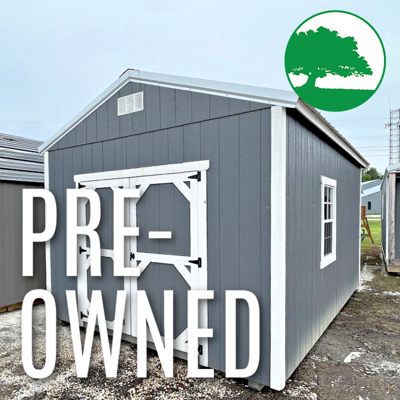 PRE-OWNED 12′ x 16′ Painted “Utility”