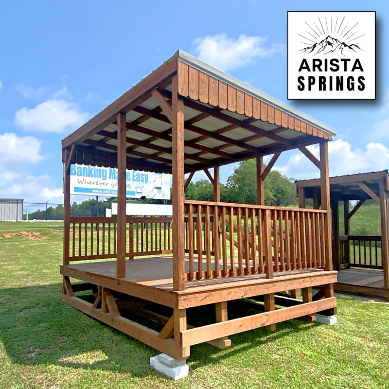 PRE-OWNED 10' x 12' Sunrise "Full Porch"