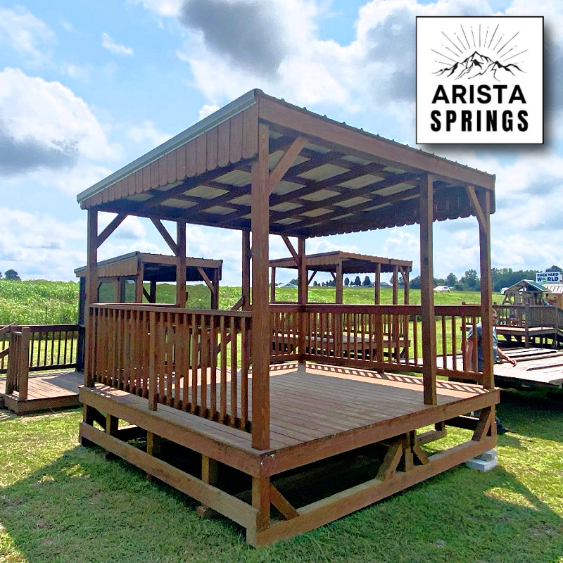 PRE-OWNED 10' x 12' Sunrise "Full Porch"