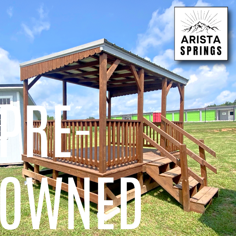 PRE-OWNED 10′ x 12′ Sunrise “Full Porch”