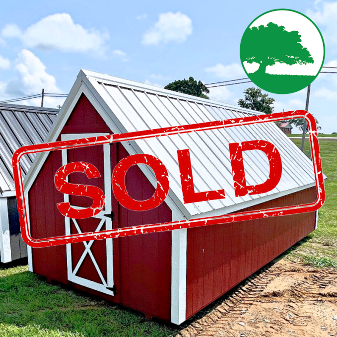 *SOLD*8' x 16' Painted "Chicken Coop"