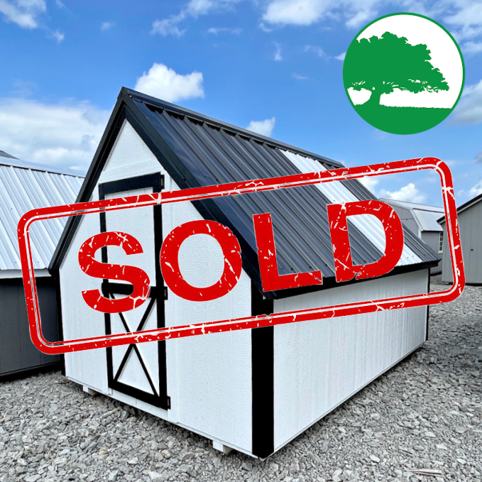 *SOLD*8' x 12' Painted "Chicken Coop"