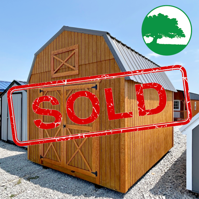 *SOLD*10′ x 12′ Treated “Lofted Barn”