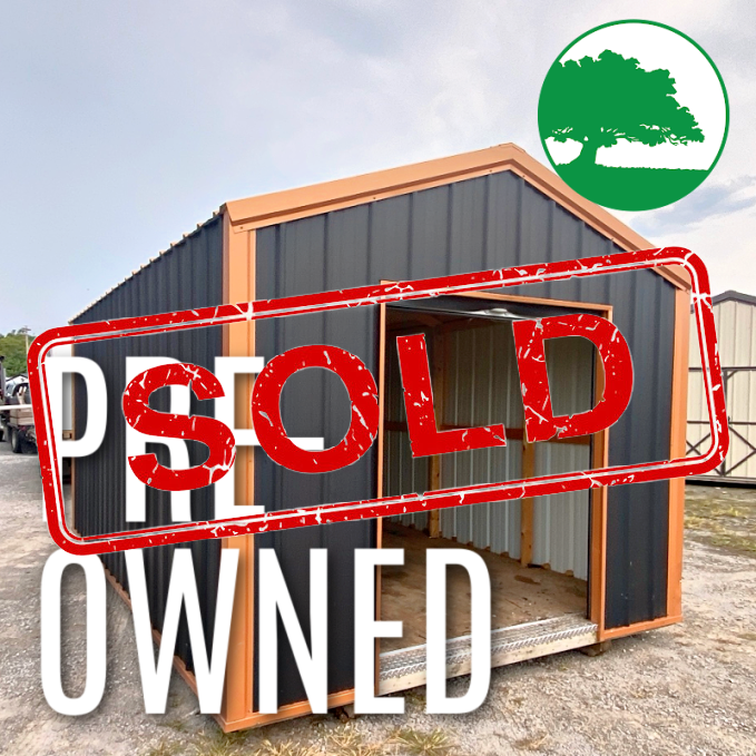 *SOLD*PRE-OWNED 10′ x 16′ Metal “Scout”