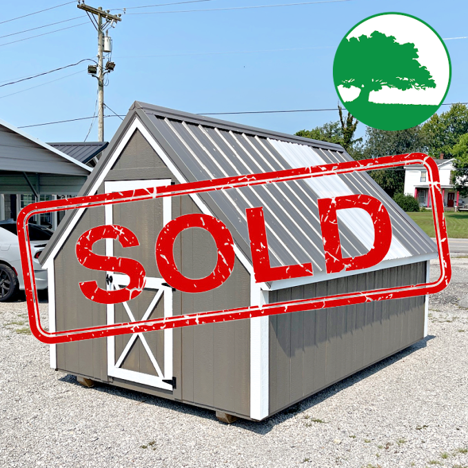 *SOLD*8' x 12' Painted "Chicken Coop"