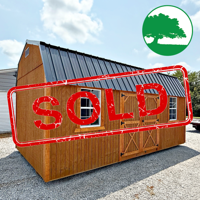 *SOLD*10' x 20' Treated "Side Loft Barn"