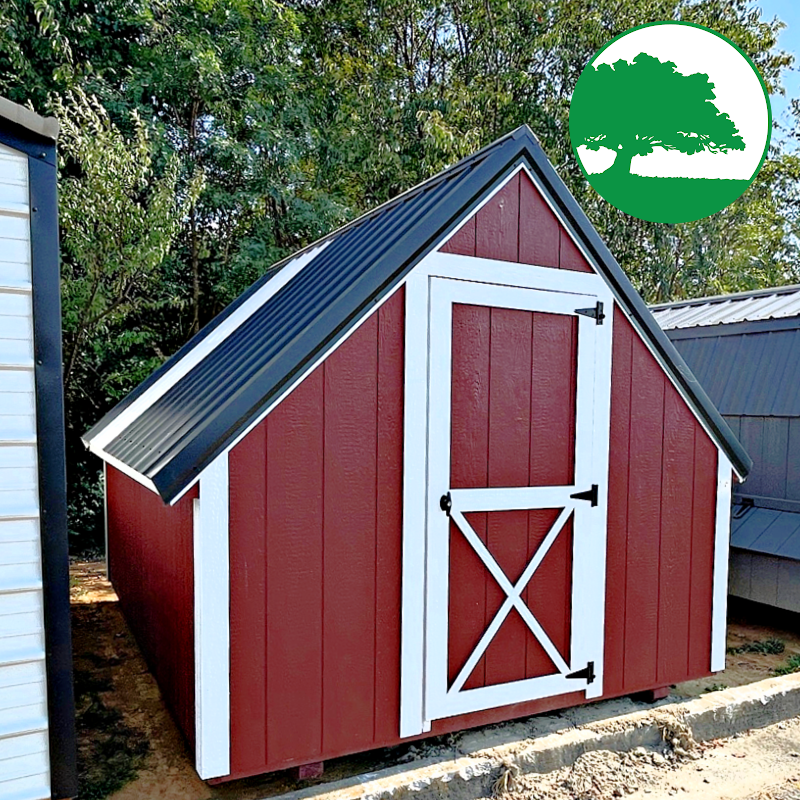 PRE-OWNED 8' x 12' Painted "Chicken Coop"