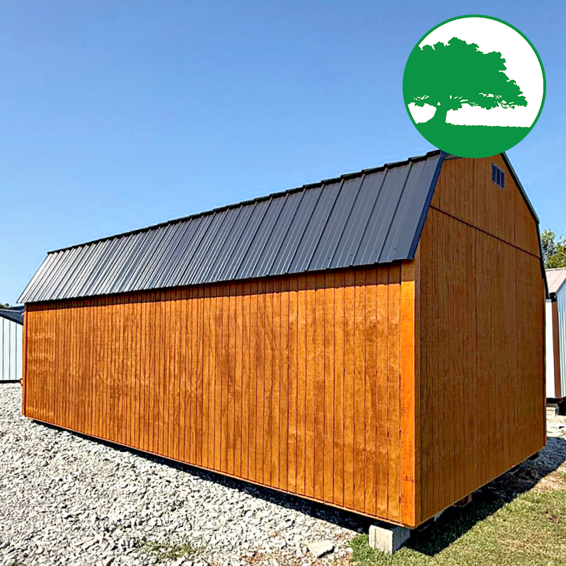 12' x 24' Treated "Lofted Barn"