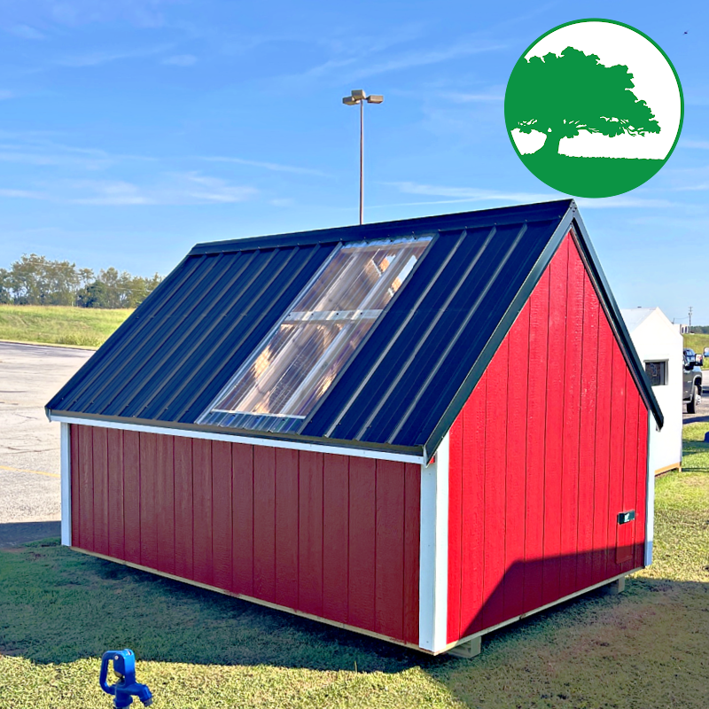 8' x 12' Painted "Chicken Coop"