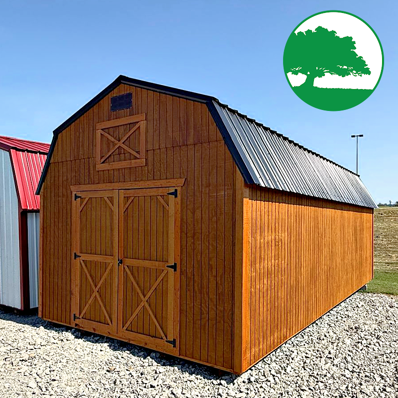 12' x 24' Treated "Lofted Barn"