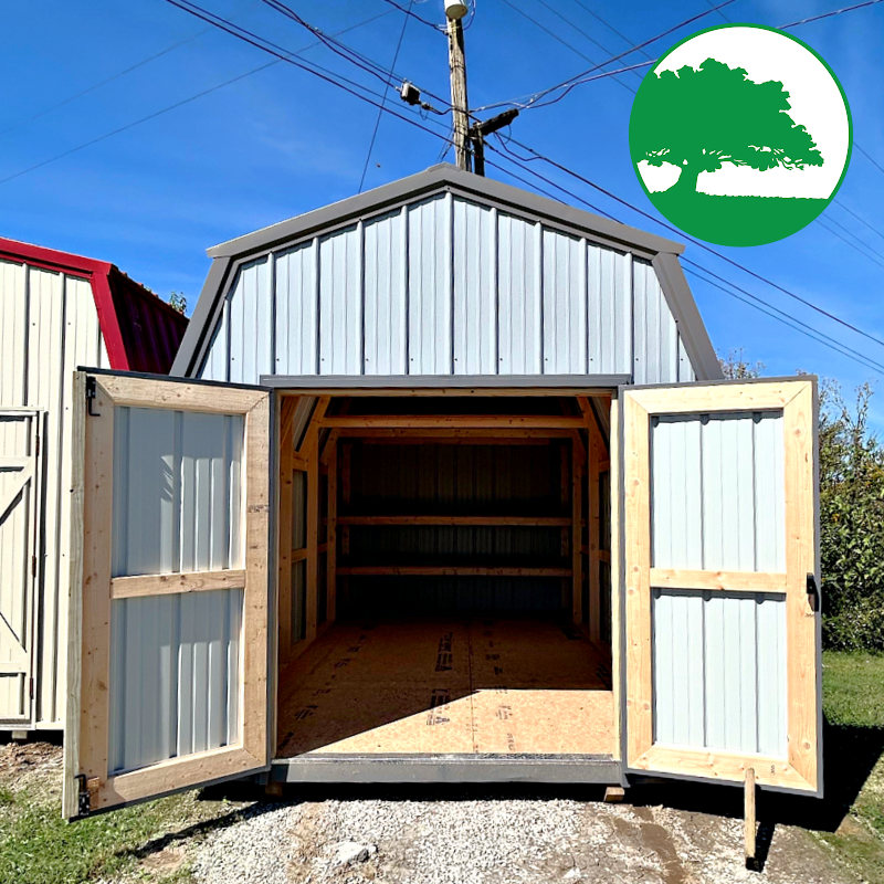 9'x 15' Metal "Lofted Barn"